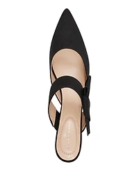 Bandolino Women's Millie Pointed Toe Kitten Heel Mules