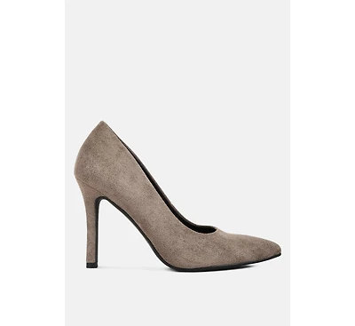 Women gilmore suede formal stiletto pumps