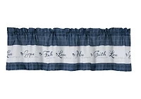 Kate Aurora Country Farmhouse Autumn Harvest Plaid Sunflowers & Pumpkins Rod Pocket Cafe Kitchen Curtain Tier Valance Set