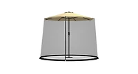 9 -10 Feet Outdoor Umbrella Table Screen Mosquito Bug Insect Net