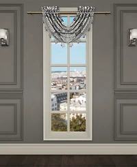 J Queen New York Amici Window Waterfall Valance, 33" x 43"