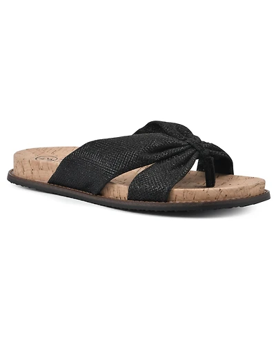 White Mountain Malanga Thong Sandals