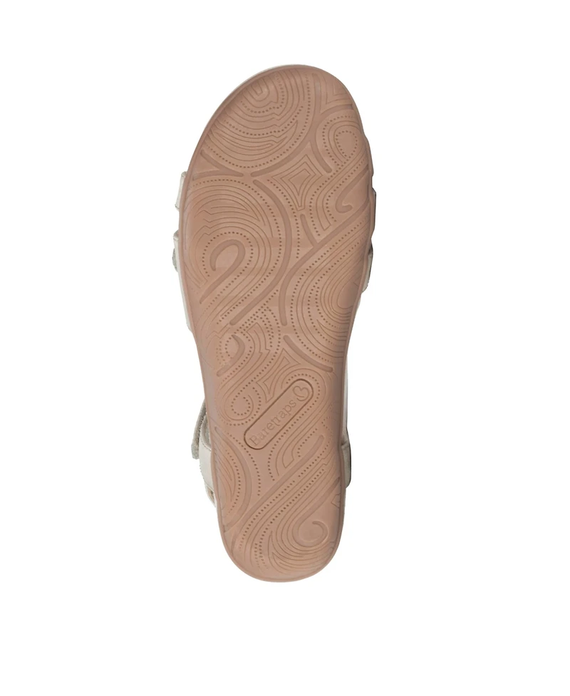 Baretraps Women's Jaxen Asymmetrical Flat Sandals