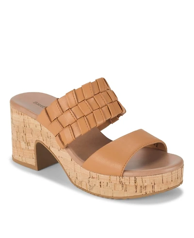 Baretraps Women's Mavis Block Heel Platform Sandals