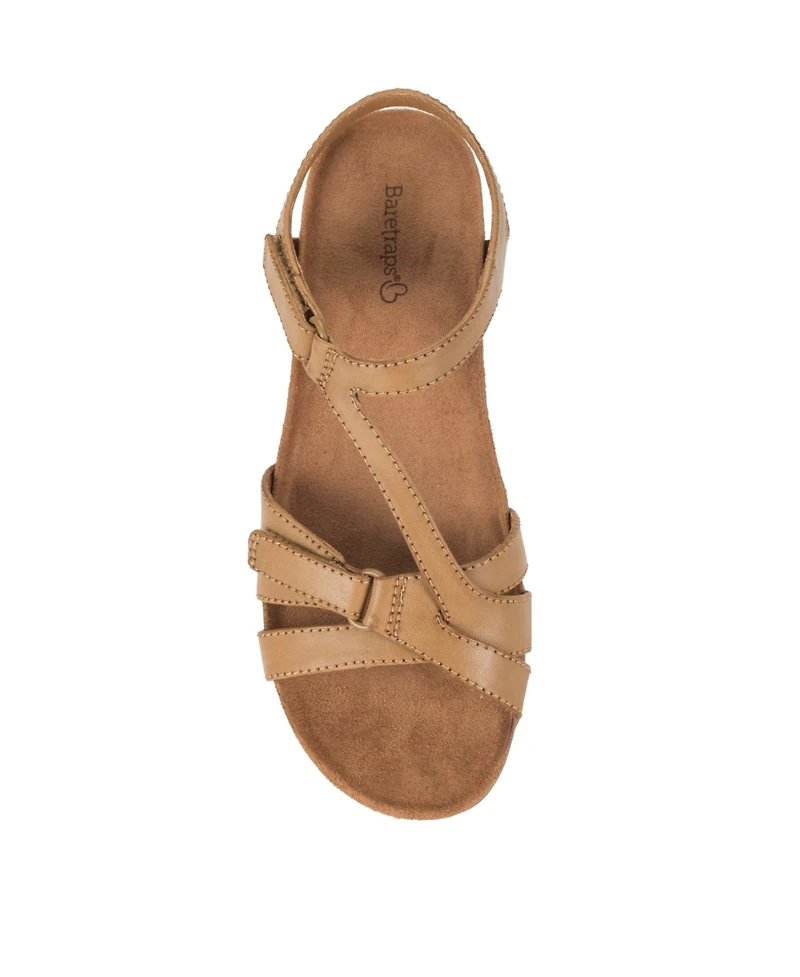 Baretraps Women's Jaxen Asymmetrical Flat Sandals