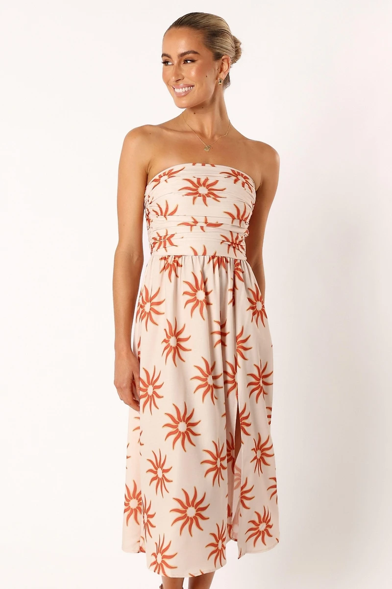 Ryder Strapless Midi Women's Dress