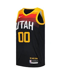 Men's Nike Jordan Clarkson Black Utah Jazz Swingman Player Jersey - City Edition
