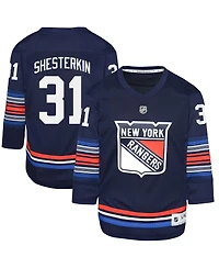 Big Boys Igor Shesterkin Navy New York Rangers Alternate Replica Player Jersey