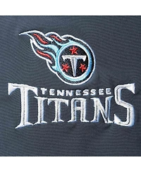 Men's Dunbrooke Navy Tennessee Titans Circle Softshell Fleece Full-Zip Jacket