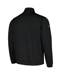 Men's Barstool Golf Black Tour Championship Quarter-Zip Top