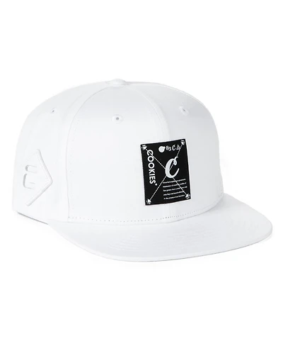 Men's Cookies Clothing White Key Largo Snapback Hat