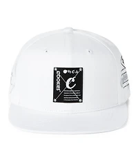 Men's Cookies Clothing White Key Largo Snapback Hat