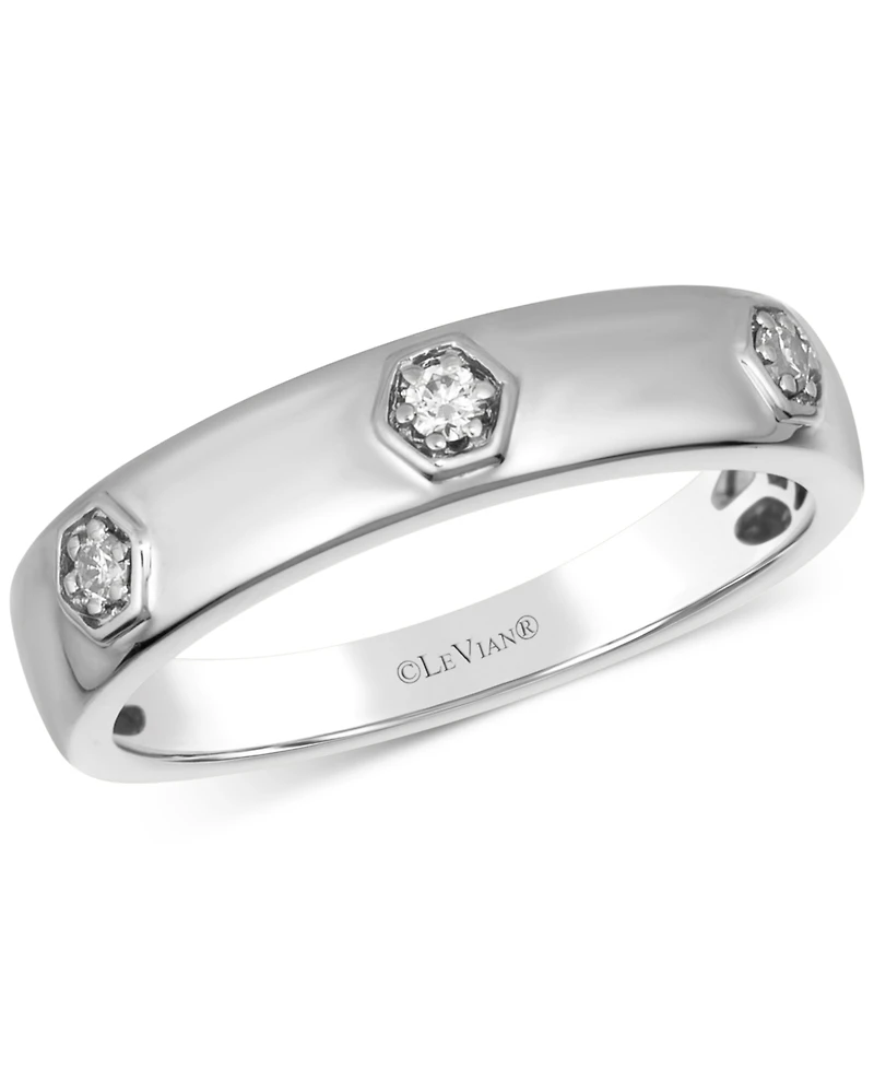 Le Vian Anywear Everywear Nude Diamond Polished Band (1/10 ct. t.w.) 14k Gold (Also Available Rose or White Gold)