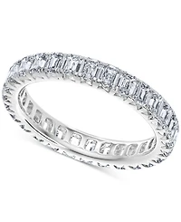 Diamond Emerald-Cut Eternity Band (2 ct. t.w.) 14k Gold (Also Platinum)