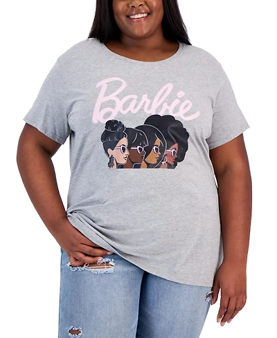 Hybrid Apparel Trendy Plus Black History Barbie Silo Graphic T-Shirt