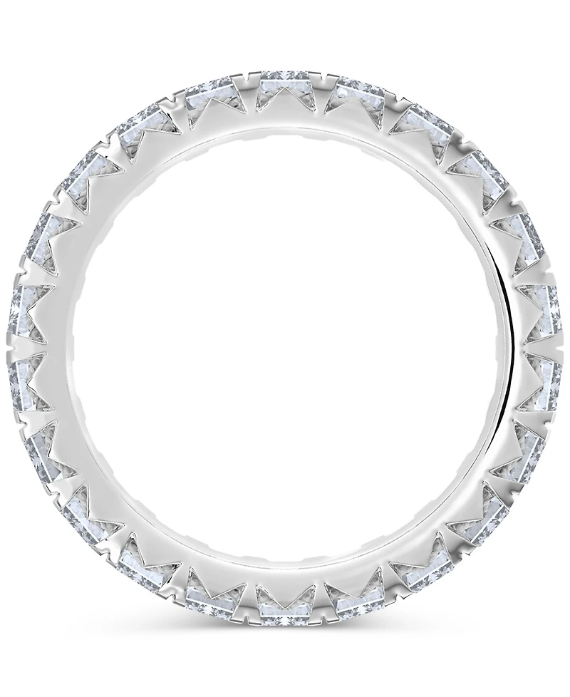 Diamond Emerald-Cut Eternity Band (4 ct. t.w.) 14k Gold (Also Platinum)
