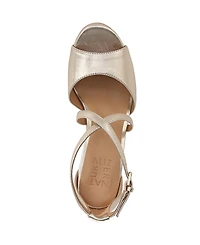 Naturalizer Women's Melody Platform Peep Toe Dress Sandals