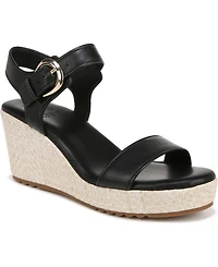 Naturalizer Women's Stella Open Round Toe Wedge Sandals