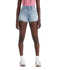 Levi's Women's 501 Button Fly Cotton High-Rise Denim Shorts