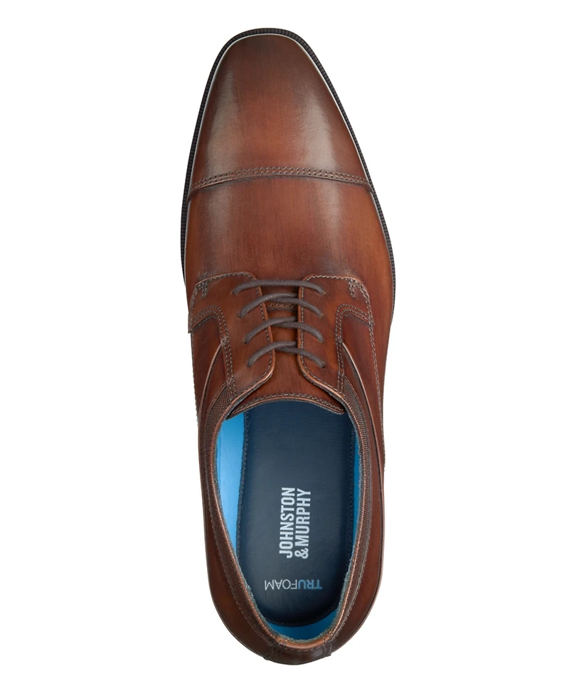 Johnston & Murphy Men's Gibbons Cap Toe Oxfords