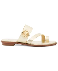 Michael Kors Mmk Vera Slip-On Toe-Ring Slide Sandals