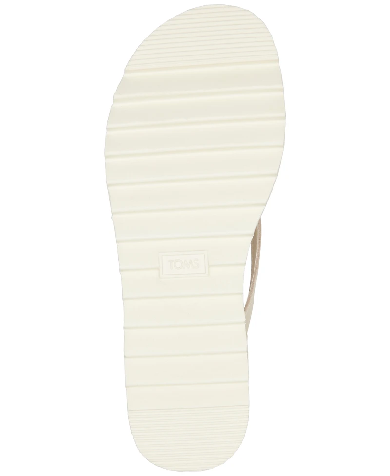 Toms Women's Rory Ankle-Strap Flat Tread Sandals