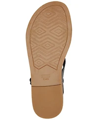 Toms Women's Sloane Strappy Side-Buckle Flat Sandals