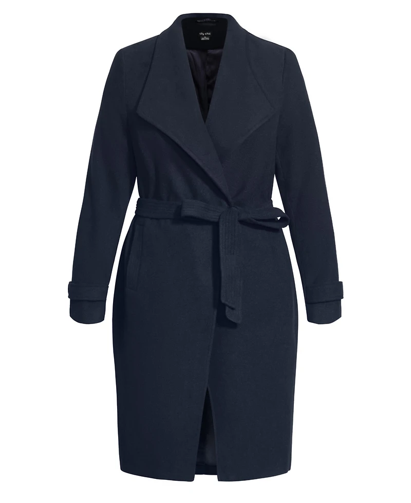 City Chic Plus So Sleek Coat