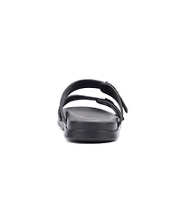 New York & Company Men's Edan Buckle Two Strap Sandals
