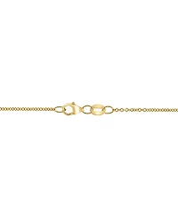 Effy Sapphire (1/20 ct. t.w.) & Diamond (1/4 ct. t.w.) Evil Eye Heart 18" Pendant Necklace in 14k Gold