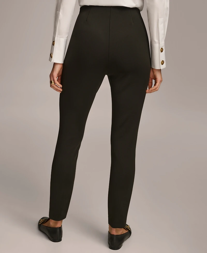 Donna Karan Women's High Rise Skinny Ankle Pants