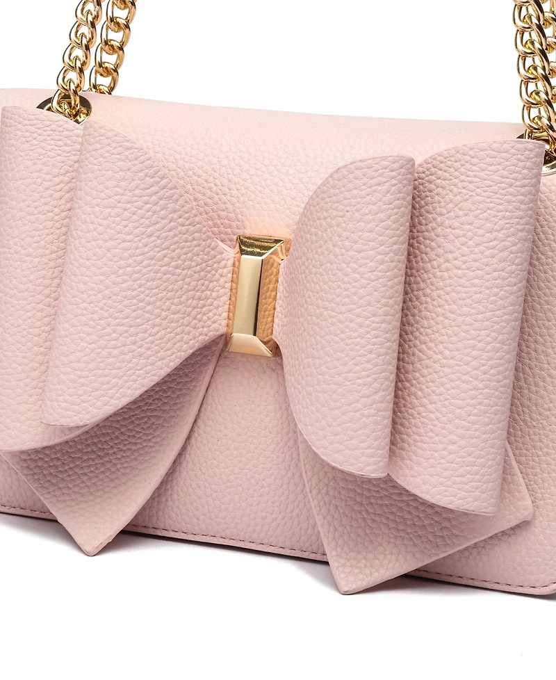 Like Dreams Jane Overlap Bow Crossbody