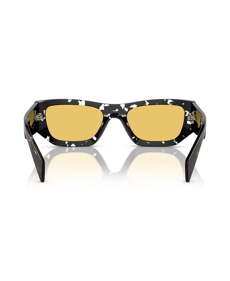 Prada Rectangular Unisex Sunglasses, Pr A01S