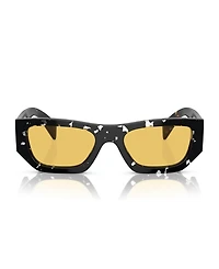 Prada Rectangular Unisex Sunglasses, Pr A01S