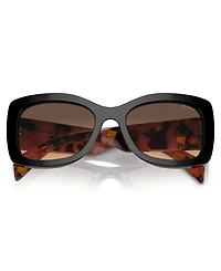 Prada Lettering Oval Women's Sunglasses, Pr A08S