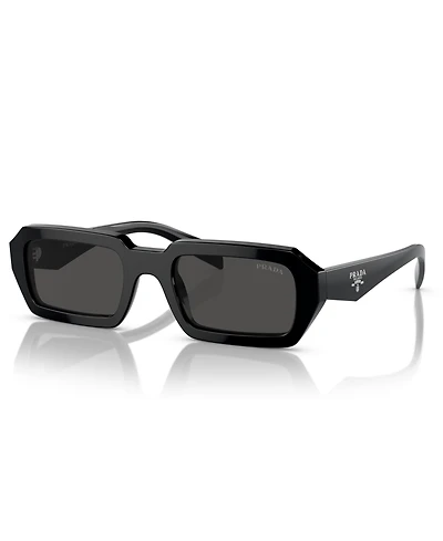 Prada Low Bridge Geometric Women's Sunglasses, Pr A12SF
