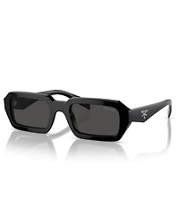 Prada Low Bridge Geometric Women's Sunglasses, Pr A12SF
