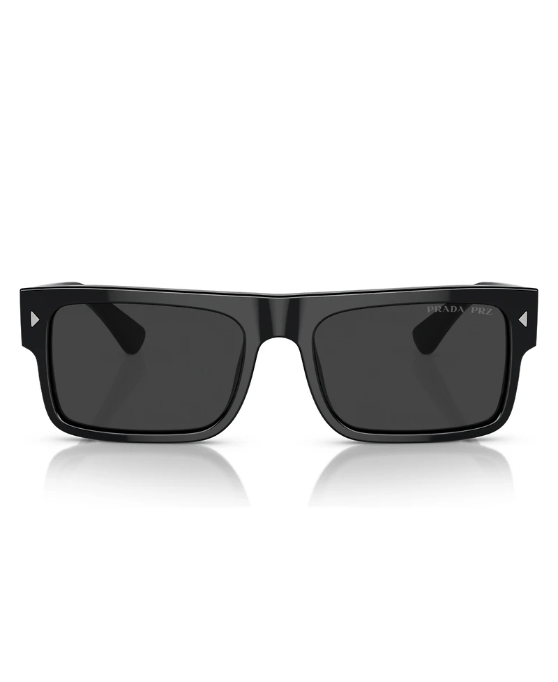 Prada Signature Rectangular Men's Sunglasses