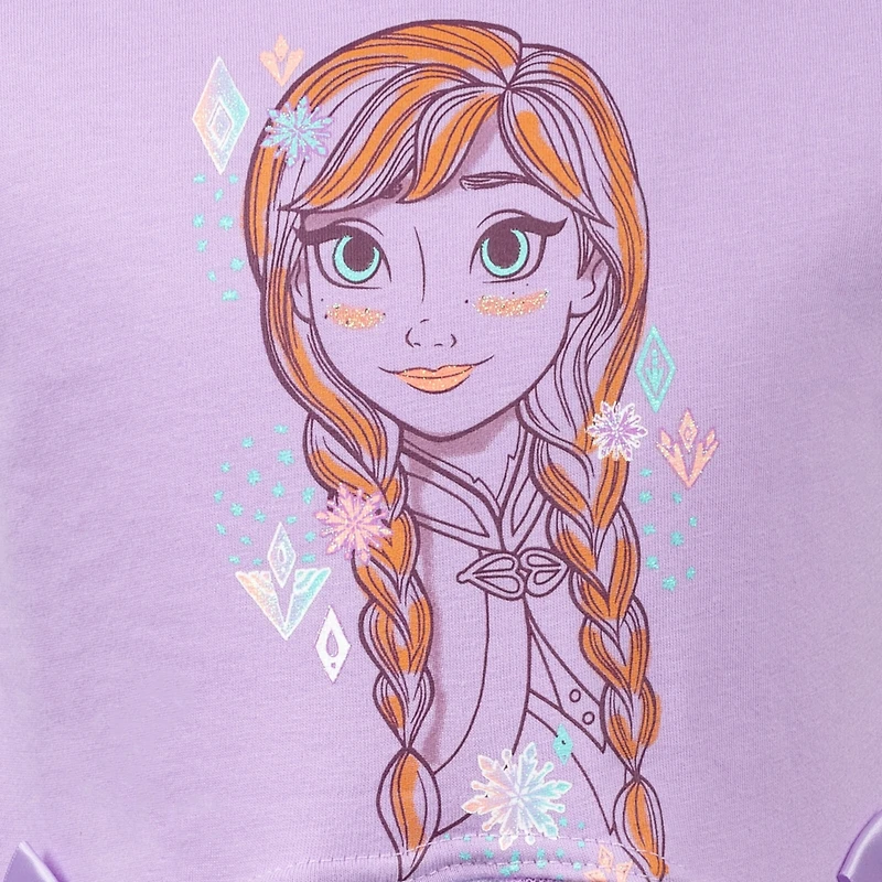 Frozen Disney Princess Anna Girls Dress Purple Toddler| Child
