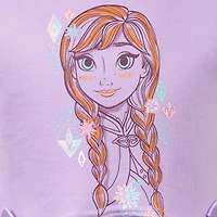 Frozen Disney Princess Anna Girls Dress Purple Toddler| Child