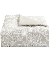 Sunham Neutral Damask 8-Pc. Comforter Set