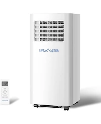 LifeMaster 10,000 Btu Portable Air Conditioners, Room Air Conditioner with Digital Remote for Room up to 450 Sq.Ft, 3-in-1 Portable Ac Unit with Insta