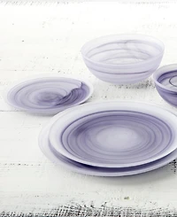 Fortessa La Jolla Glass Large Salad Bowls, Set of 4
