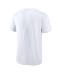 Men's Fanatics White Los Angeles Chargers Team Lockup T-shirt
