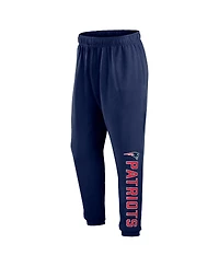 Men's Fanatics Navy New England Patriots Big and Tall Chop Block Lounge Pants