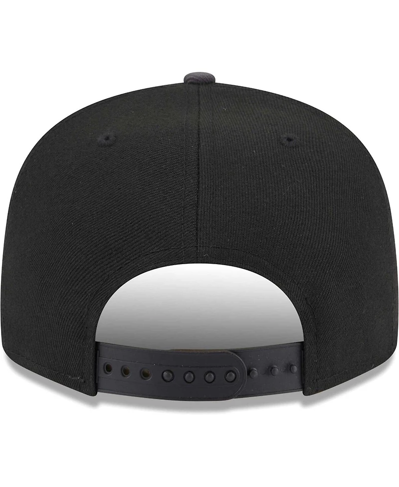 Men's New Era Black New York Giants Tidal Wave 9FIFTY Snapback Hat