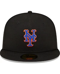Men's New Era Black York Mets Authentic Collection Alternate On-Field 59FIFTY Fitted Hat