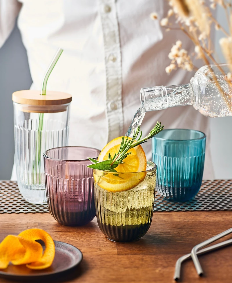La Rochere Aubergine Quessant 10 oz. Tumbler, Set of 6