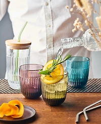 La Rochere Aubergine Quessant 10 oz. Tumbler, Set of 6