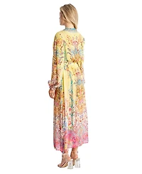 La Moda Clothing Women's Maxi belted cape